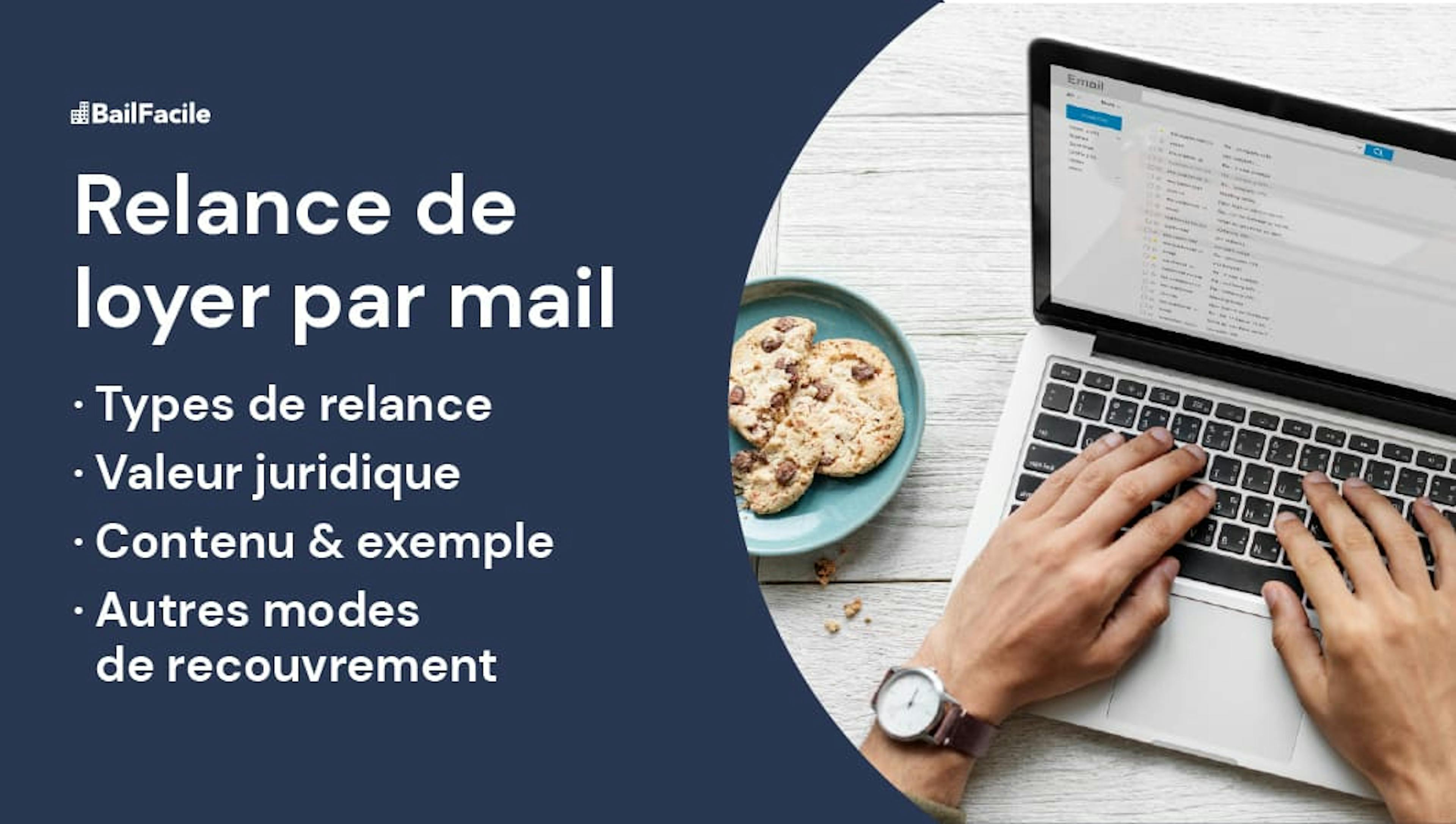 Relance loyer impayé mail