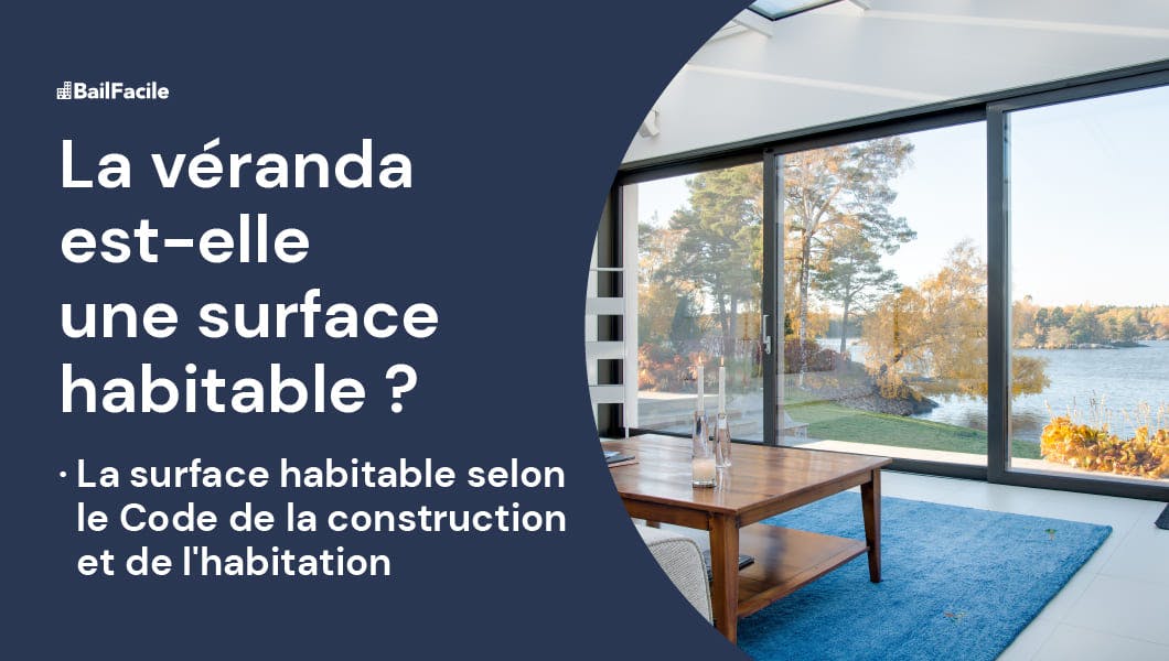Surface habitable veranda