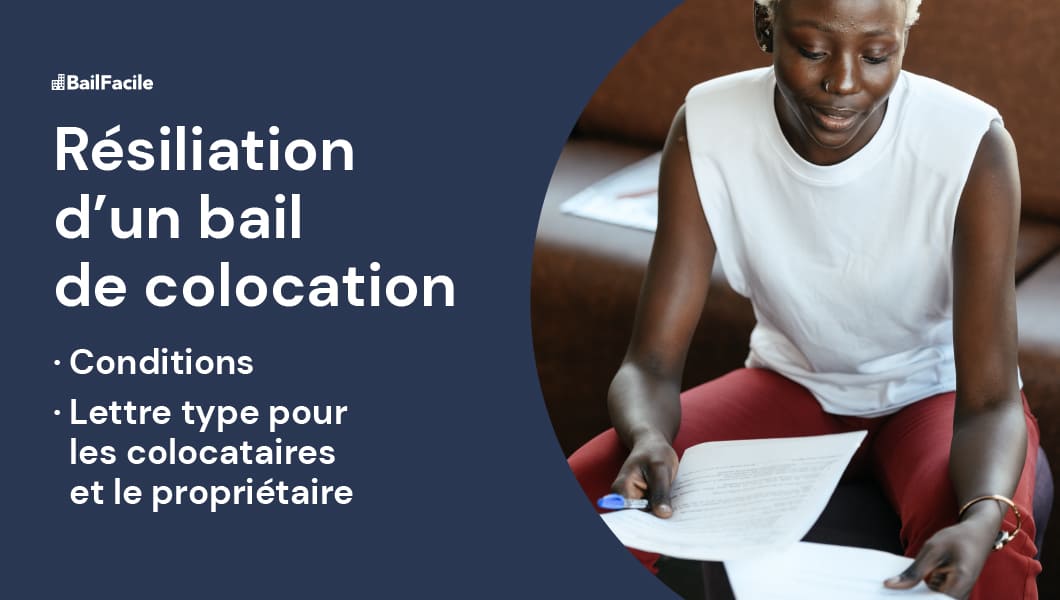 Lettre Type de Résiliation d'un Bail de Colocation