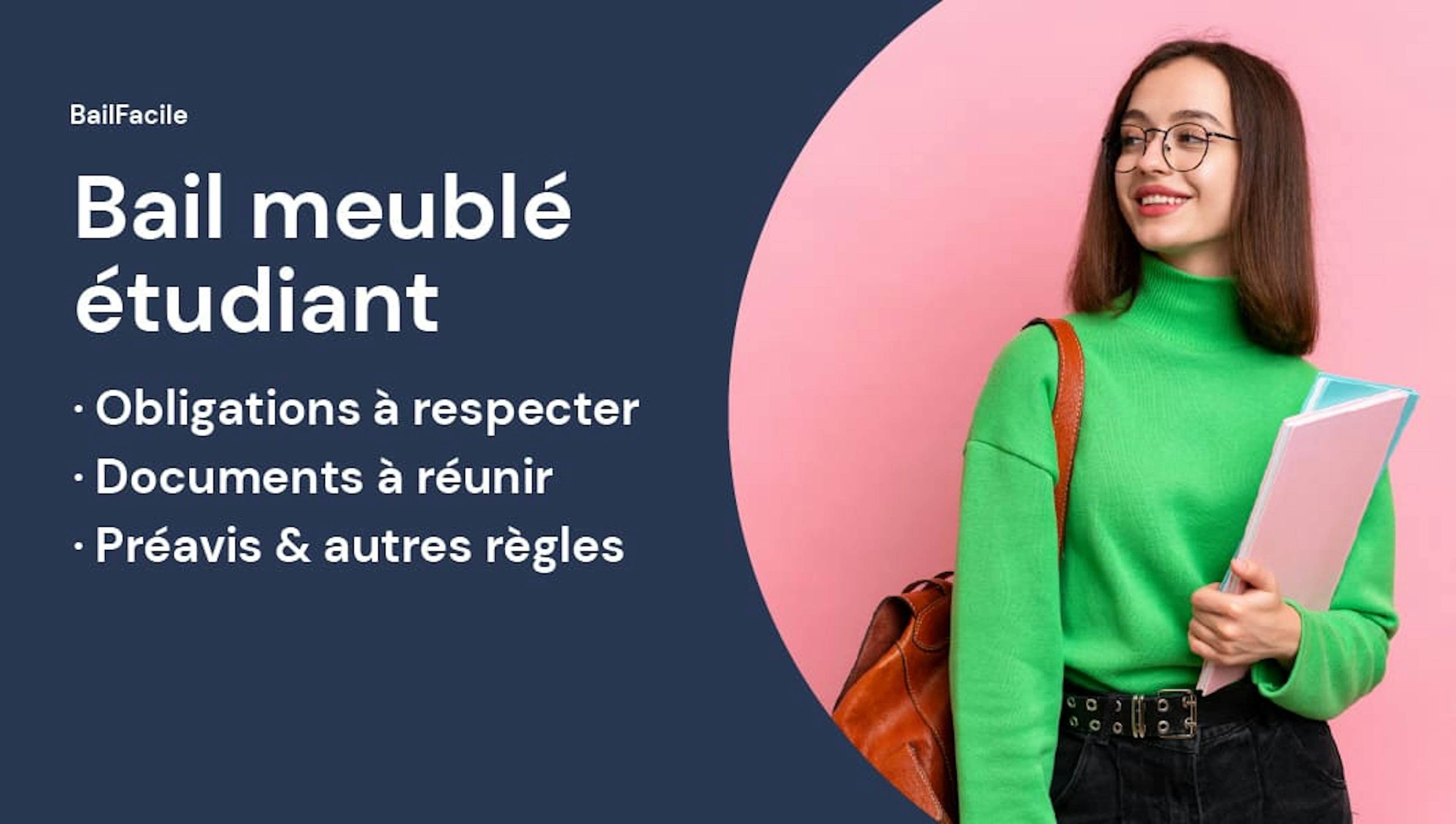 Bail meublé étudiant