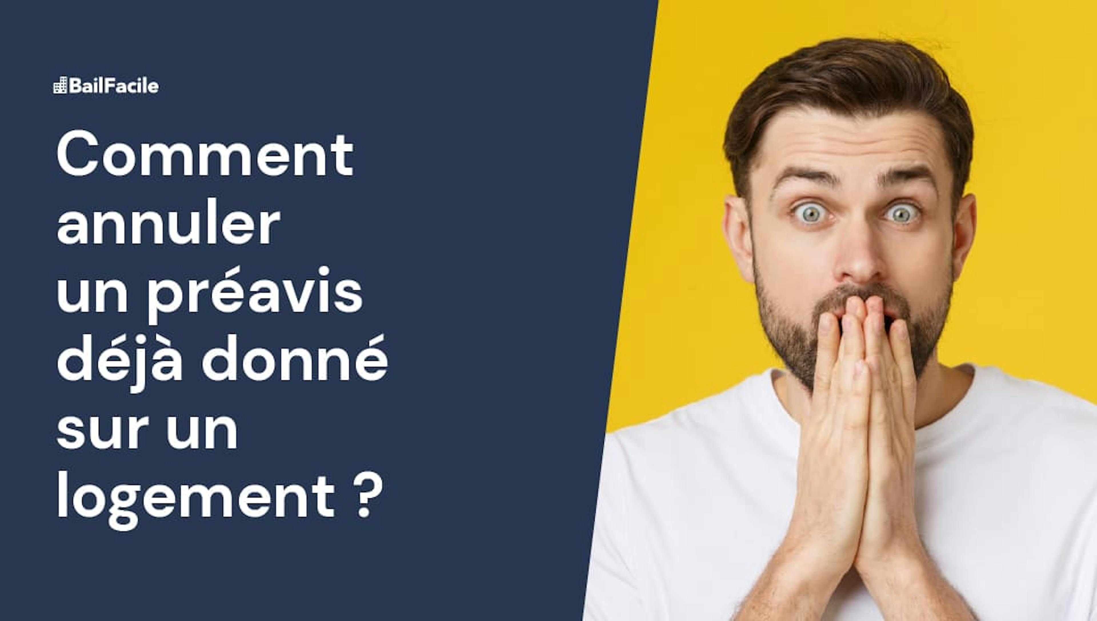 Annuler préavis logement 