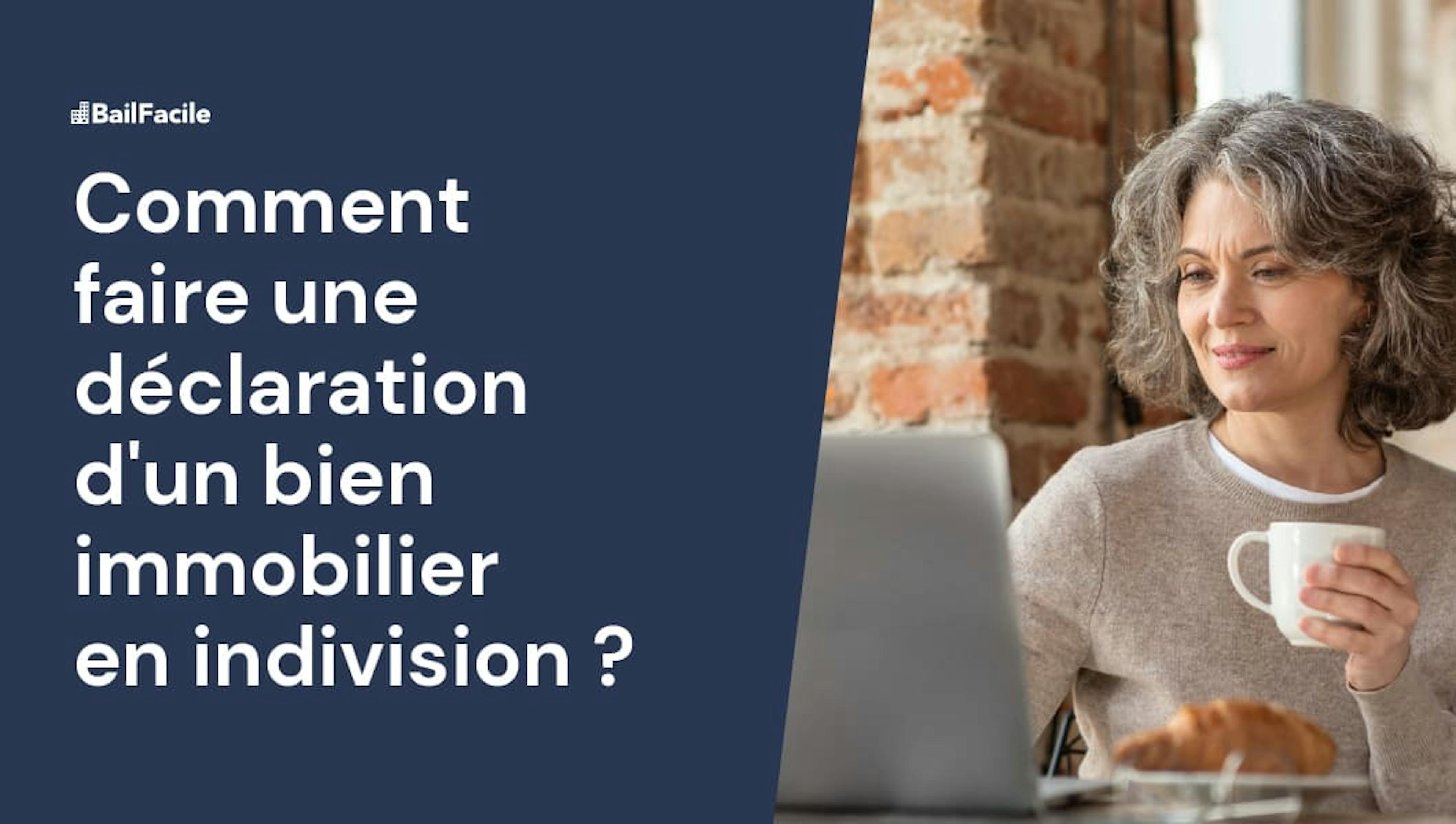 Déclaration bien immobilier indivision