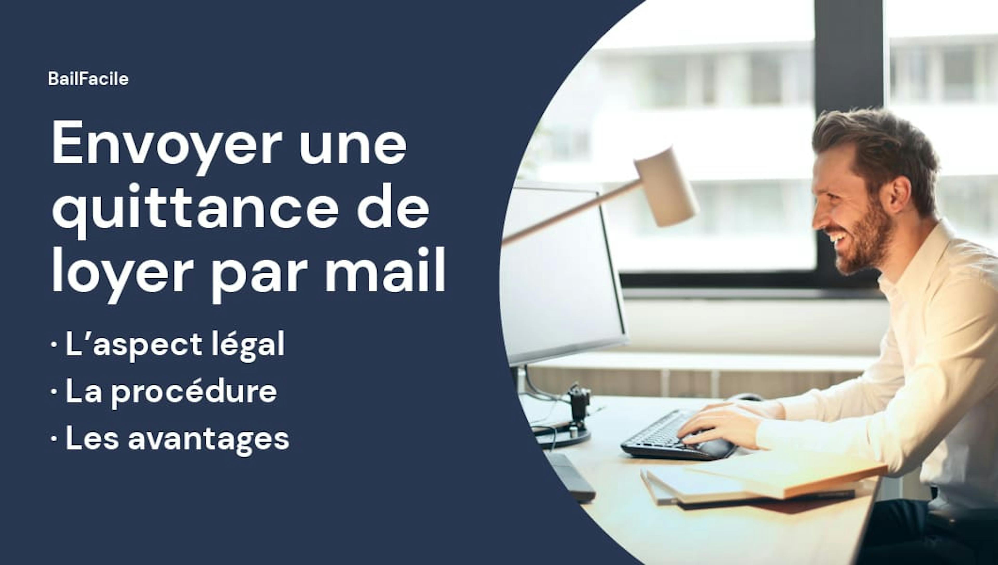 Quittance de loyer par mail