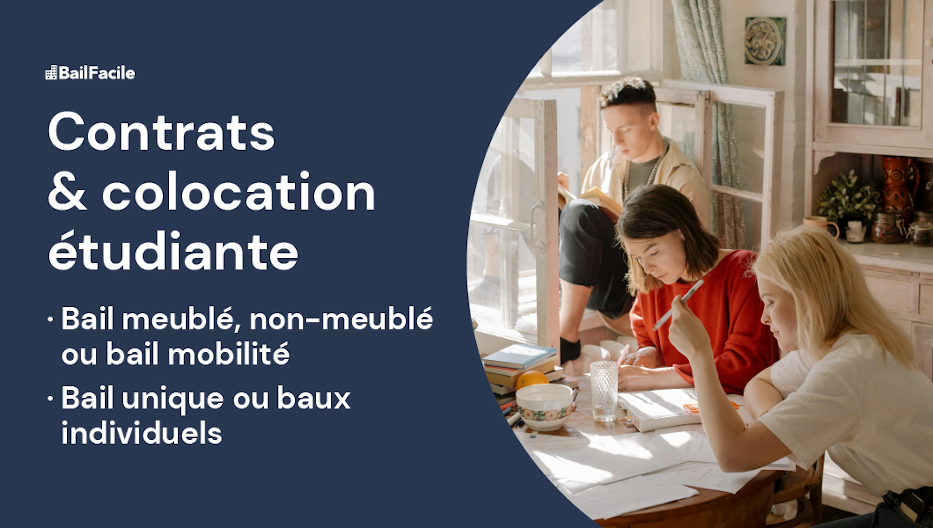 Bail colocation étudiant