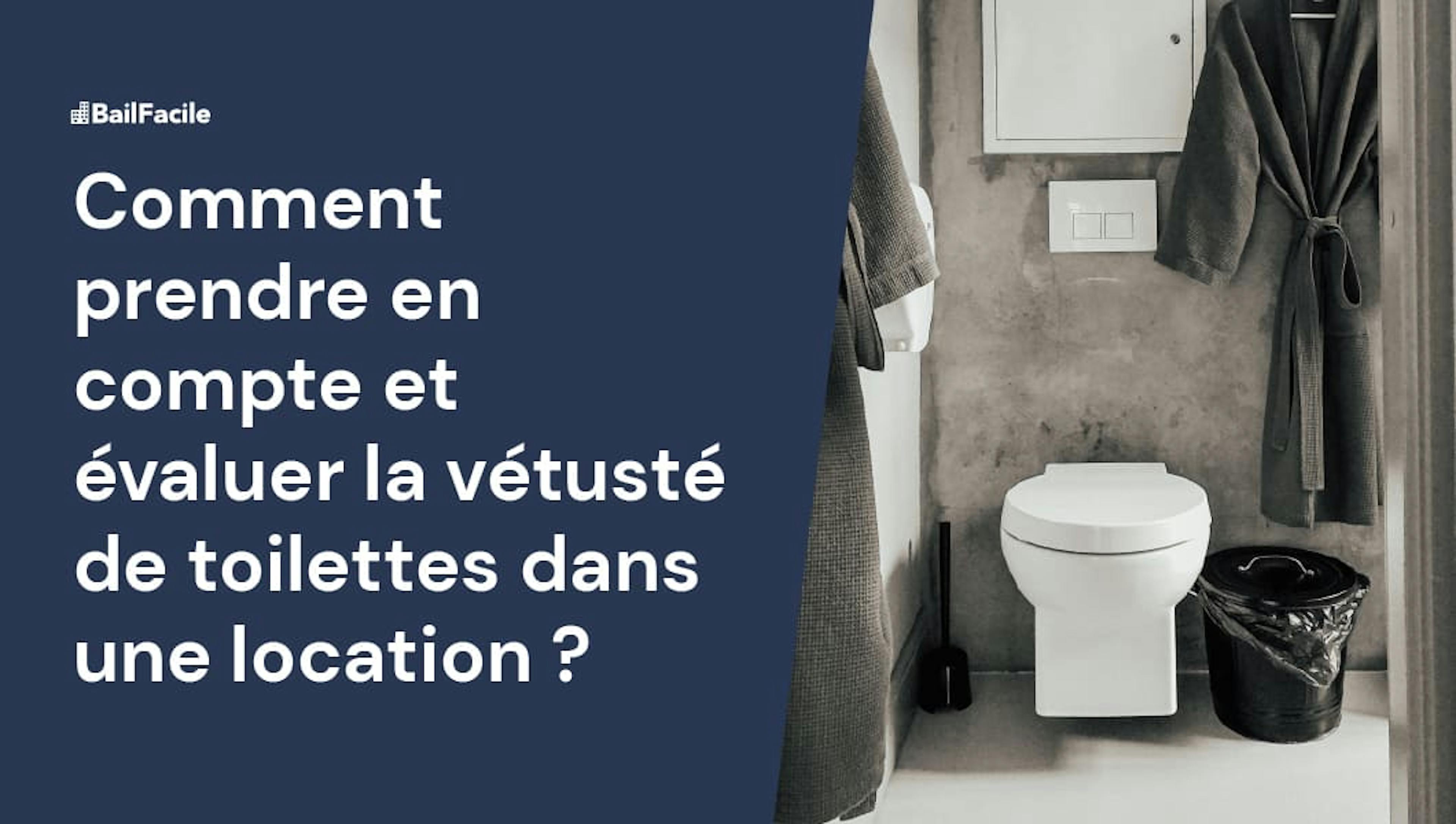 Vétusté toilettes