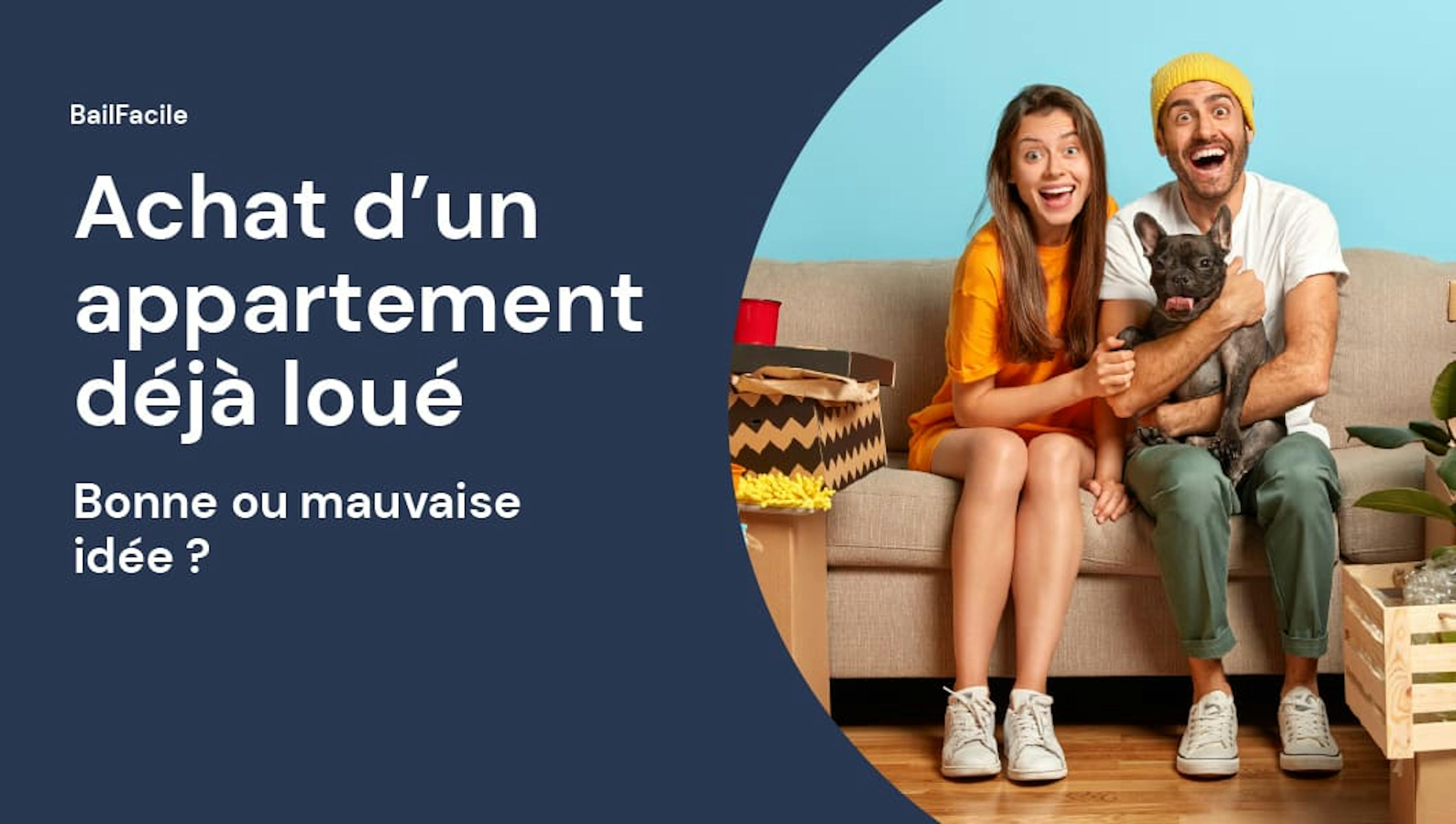 Achat appartement déjà loué