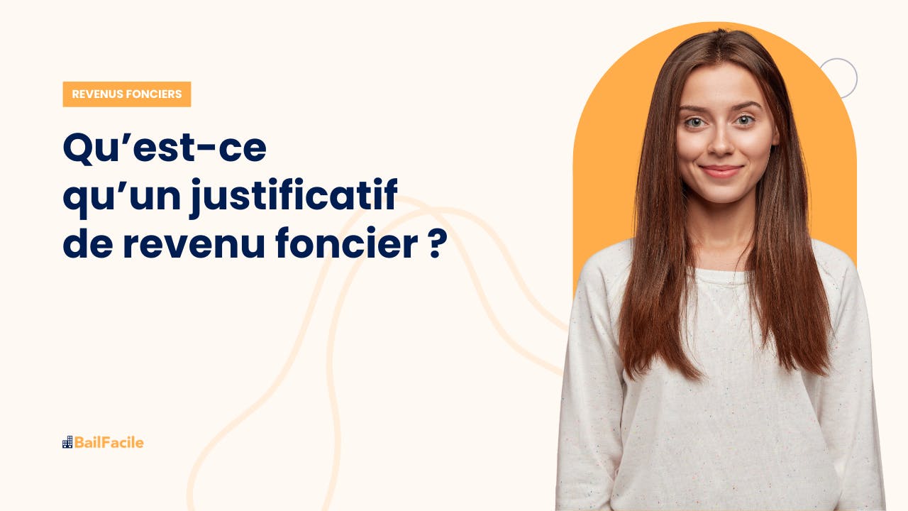 Justificatif de revenu foncier