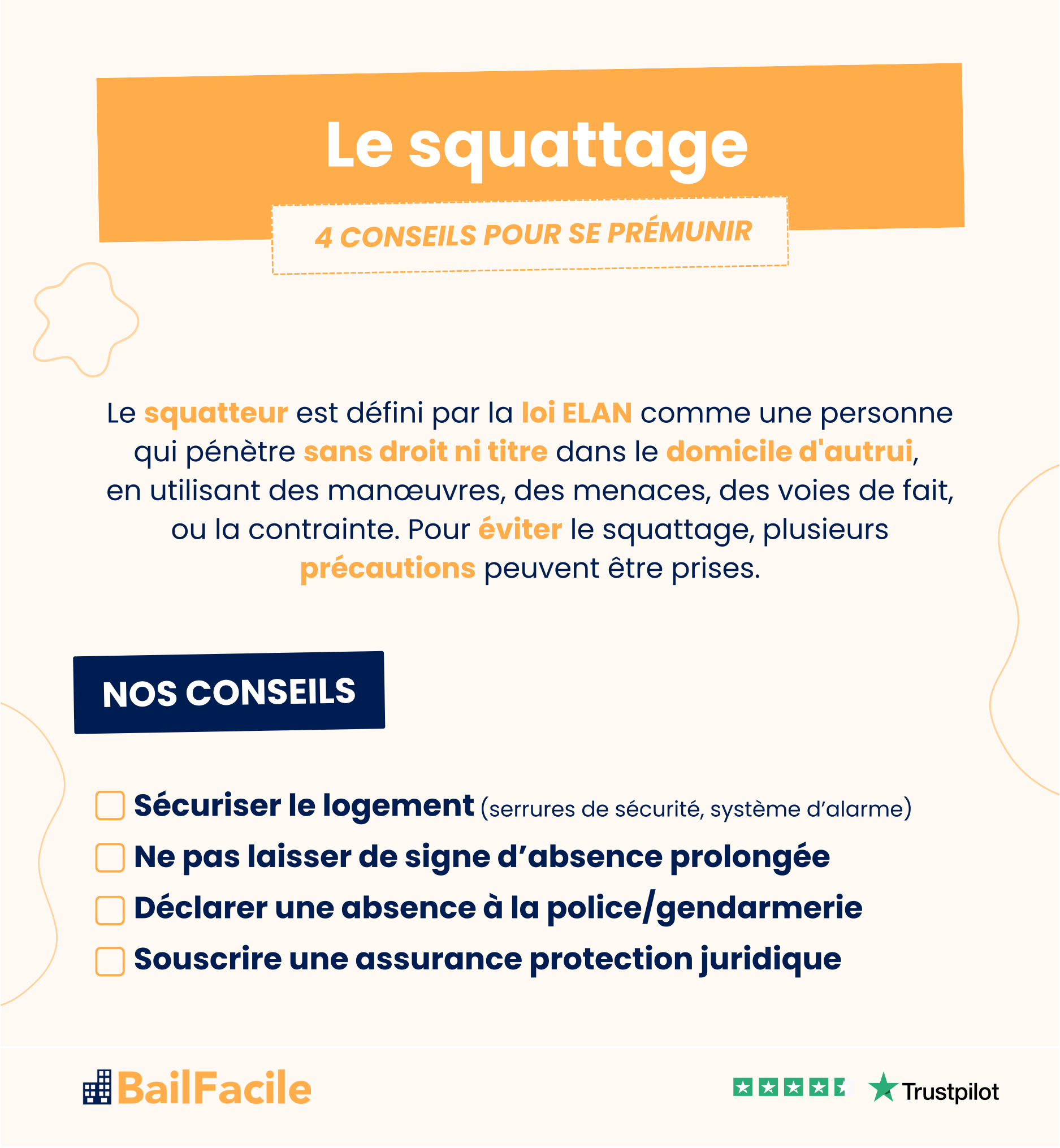 conseils squattage