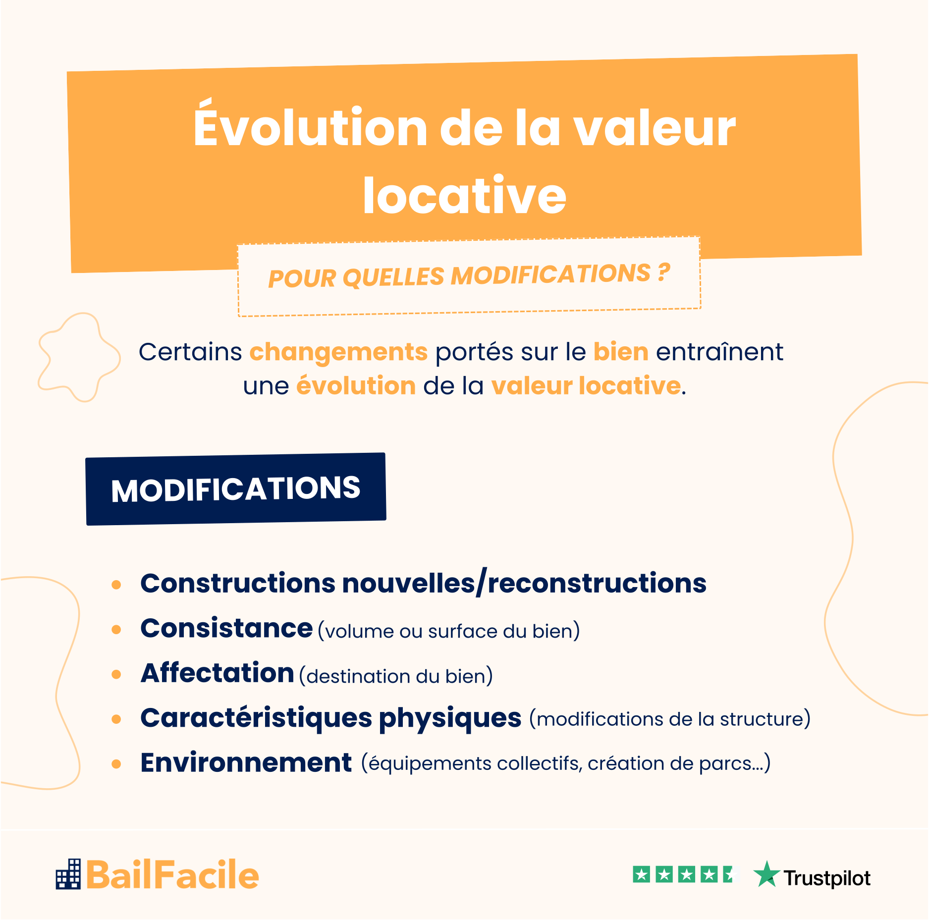 evolution valeur locative