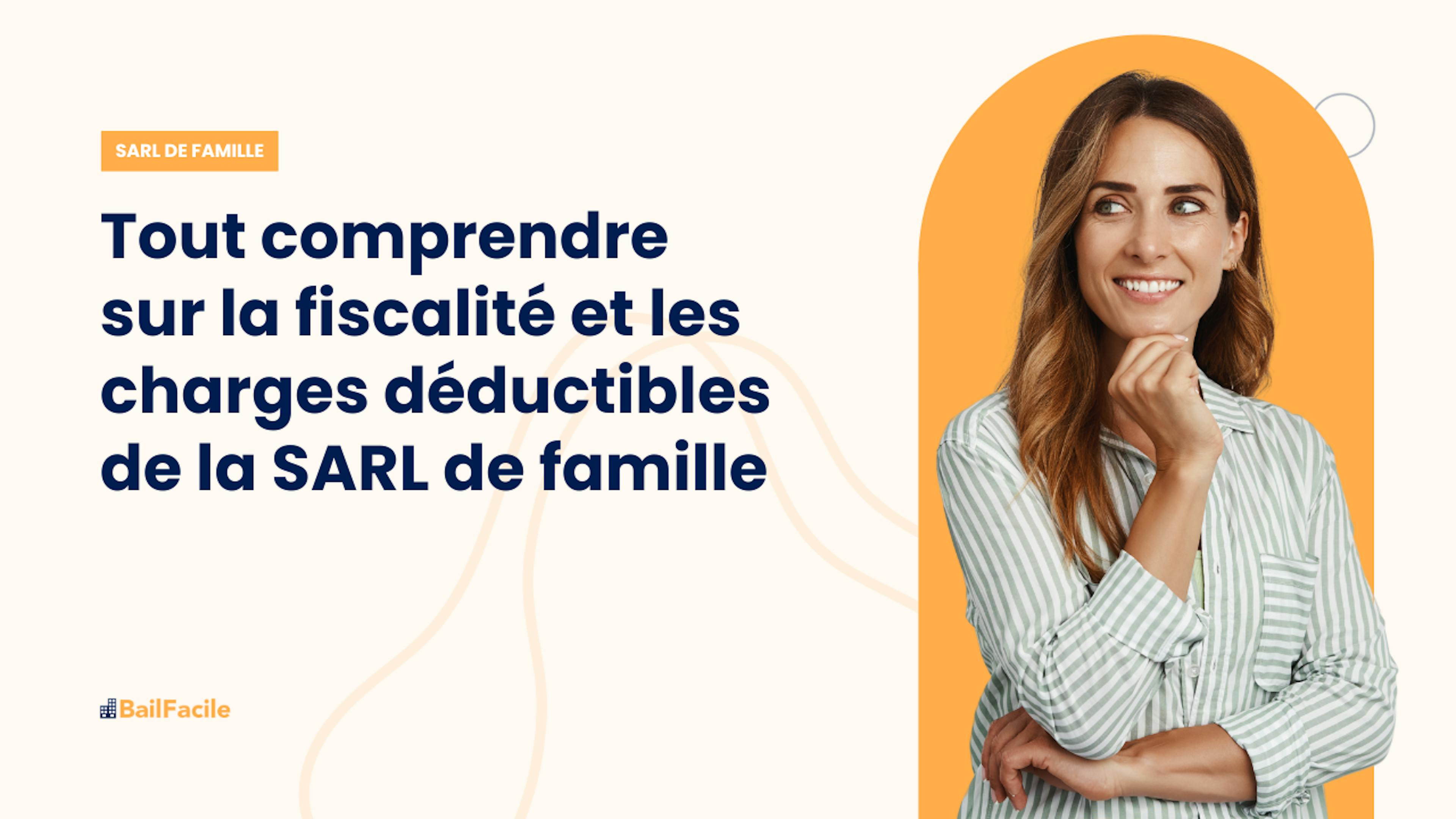 charges deductibles sarl de famille