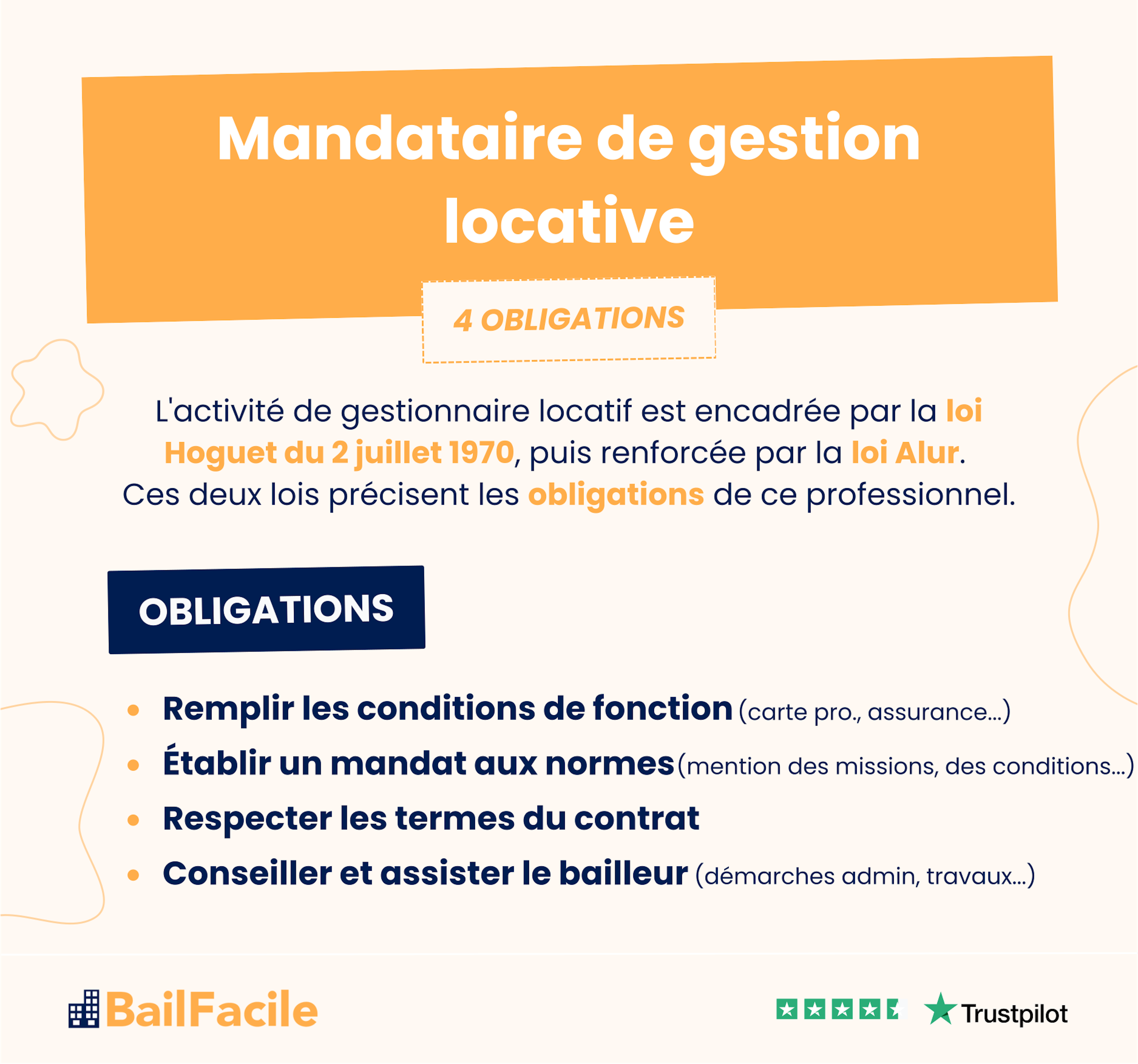 4 obligations mandataire gestion locative