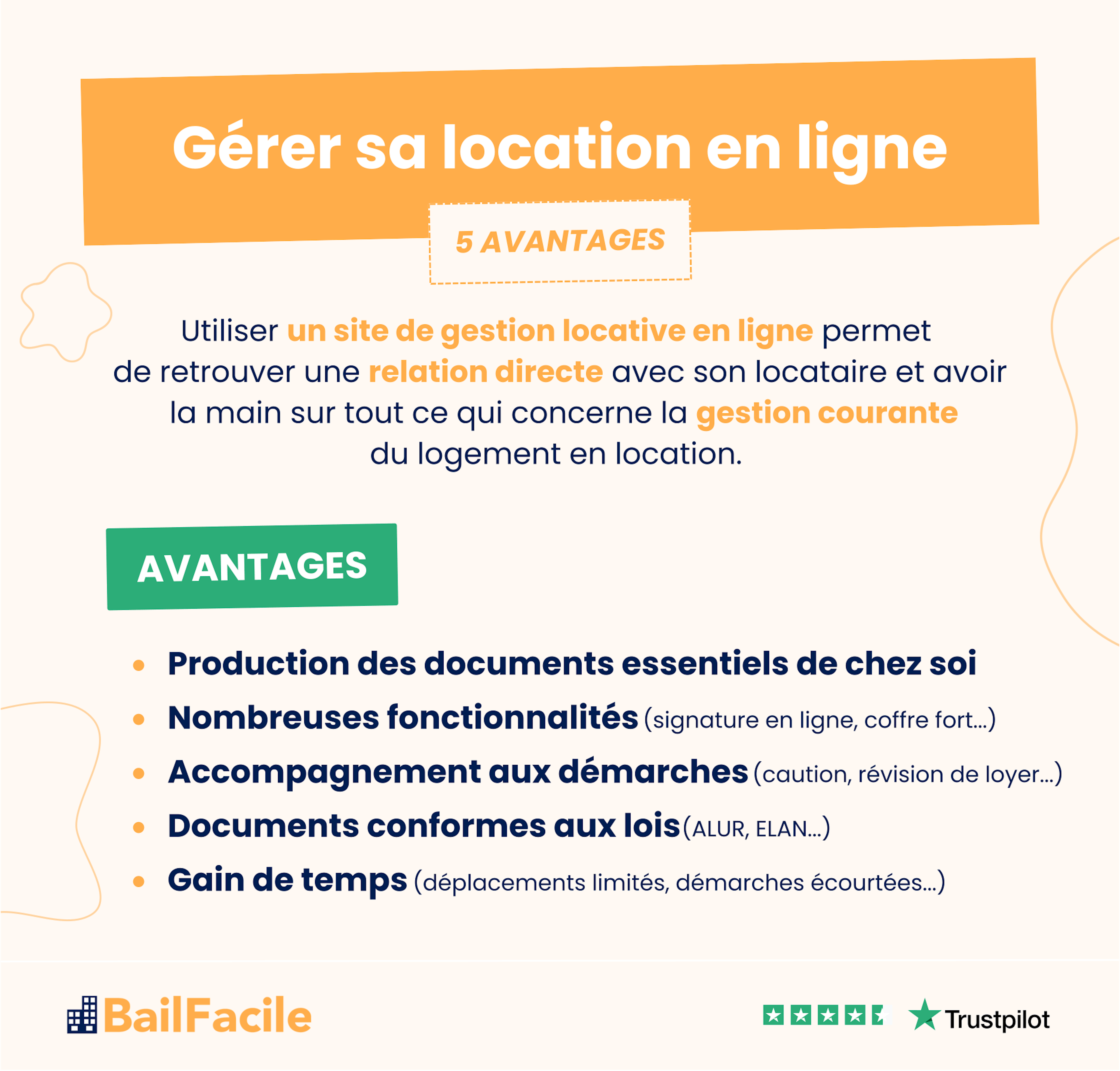 5 avantages gestion locative en ligne