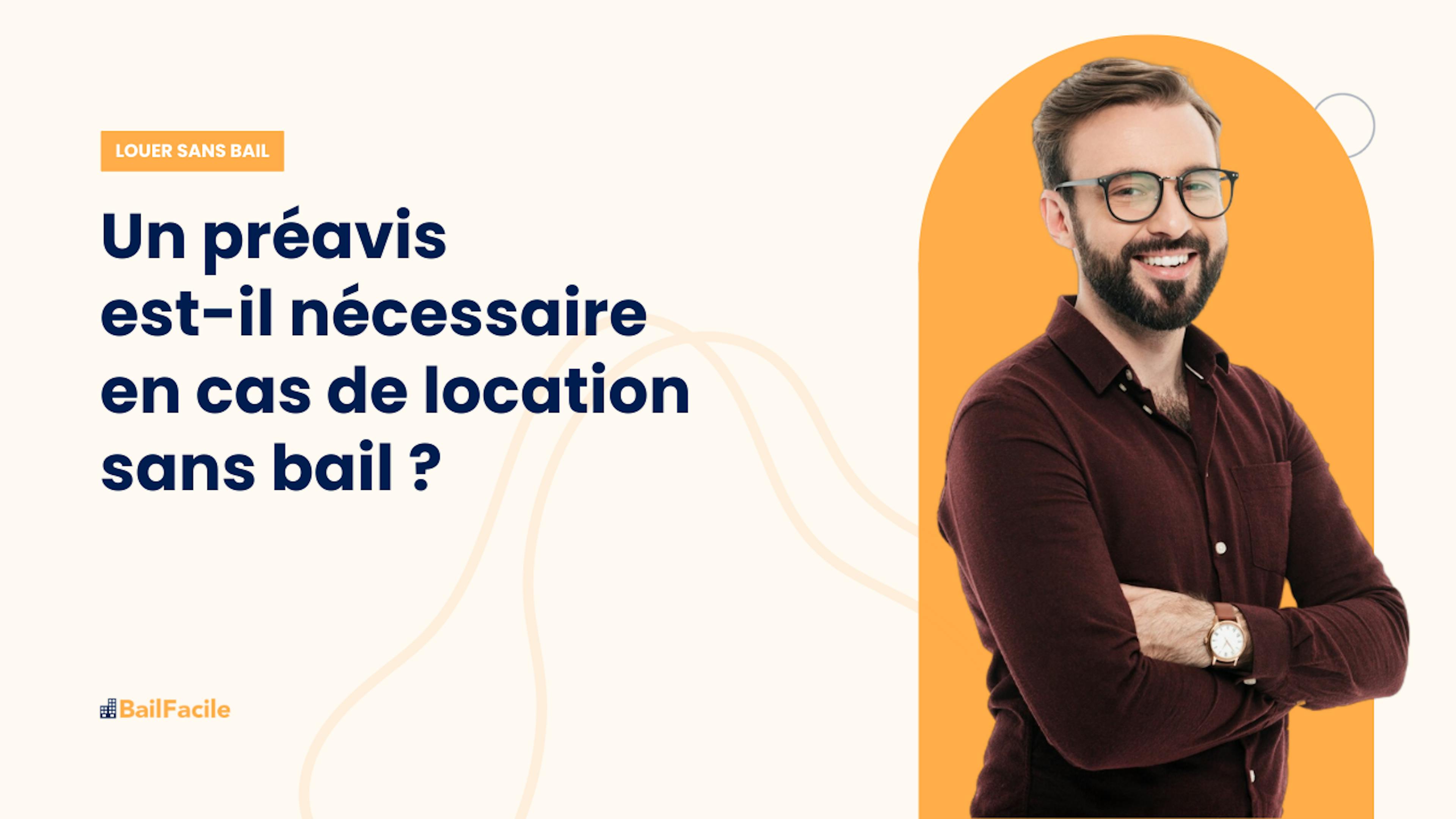 Location sans bail préavis