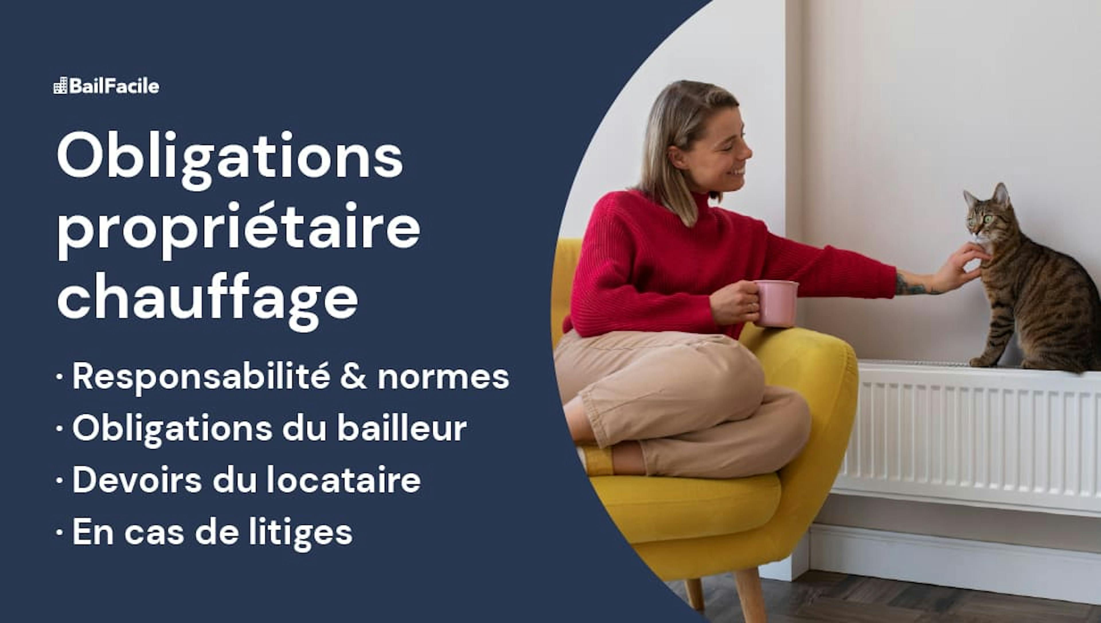 Obligation propriétaire chauffage