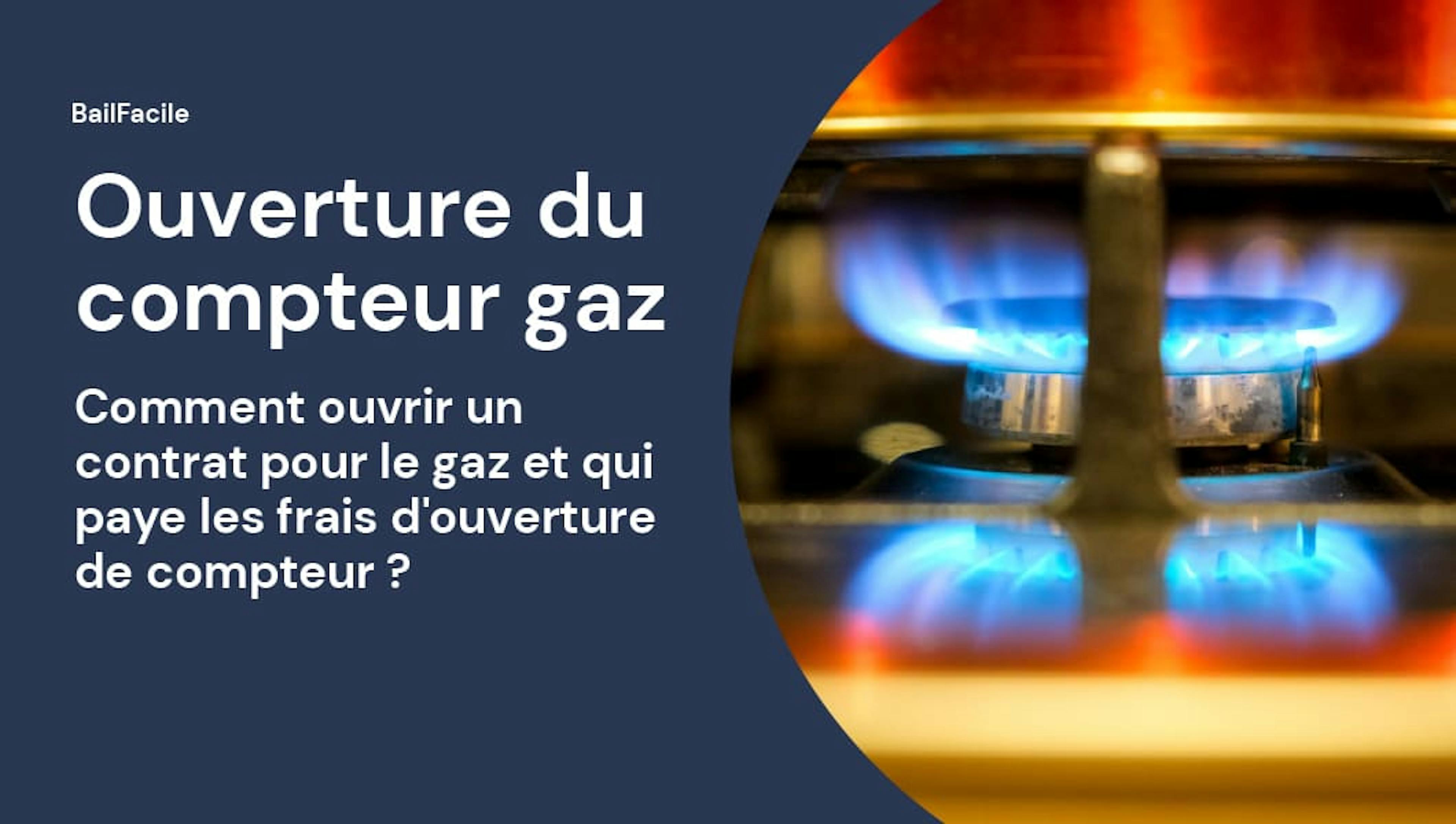 Ouverture compteur gaz