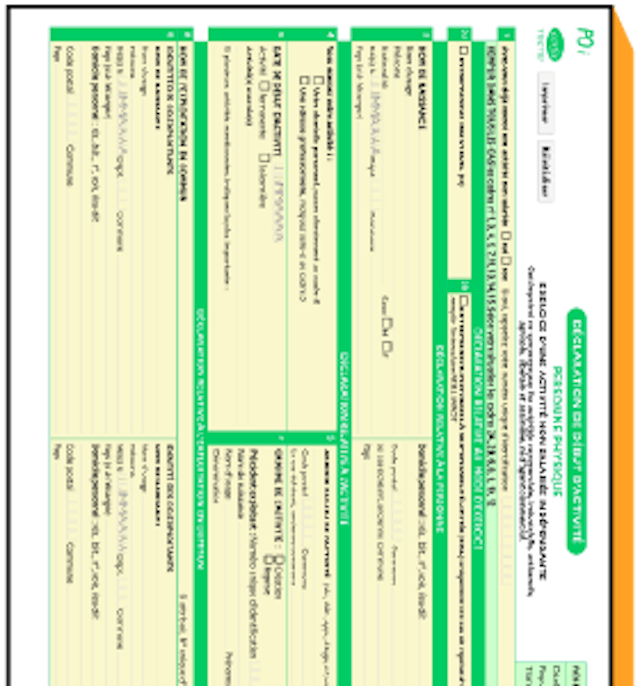 Formulaire P0i