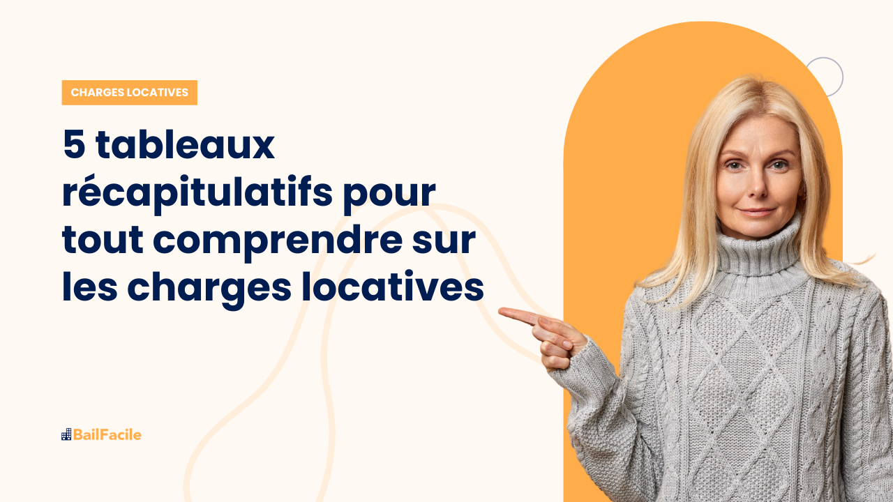 5 Tableaux Sur La Répartition Des Charges Locatives