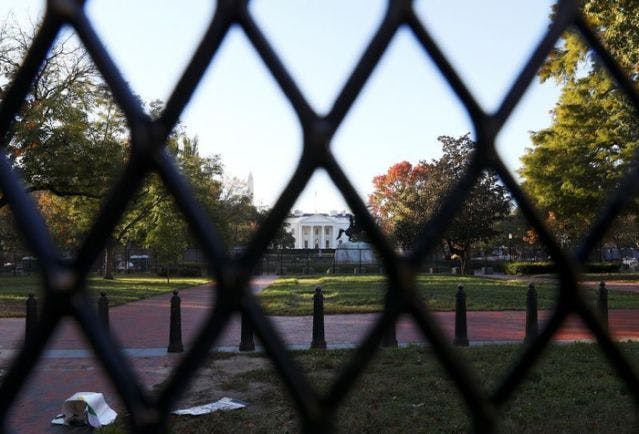 White House gate