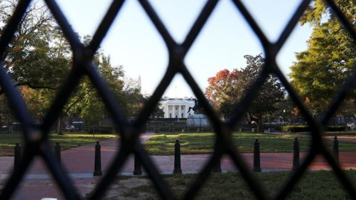 White House gate