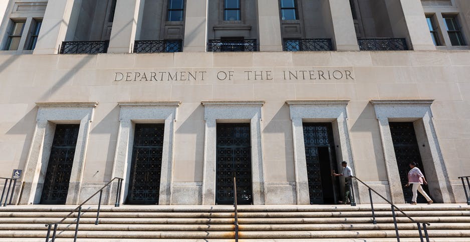 Department of the Interior headquarters in Washington, D.C.