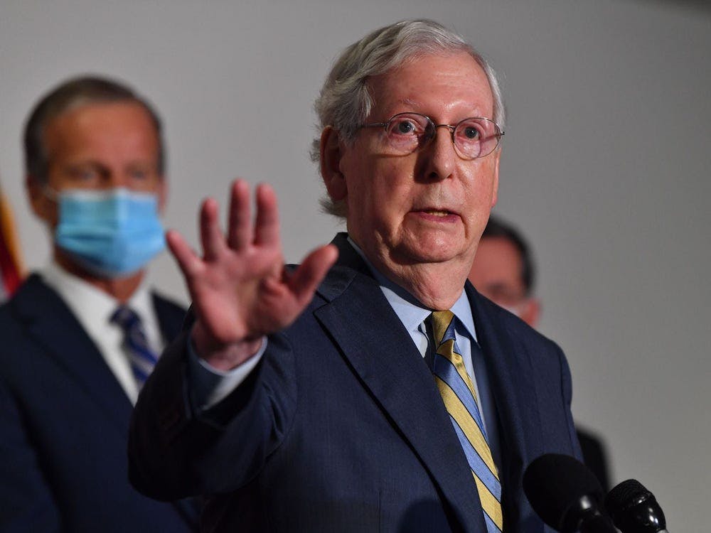Senate Majority Leader Mitch McConnell