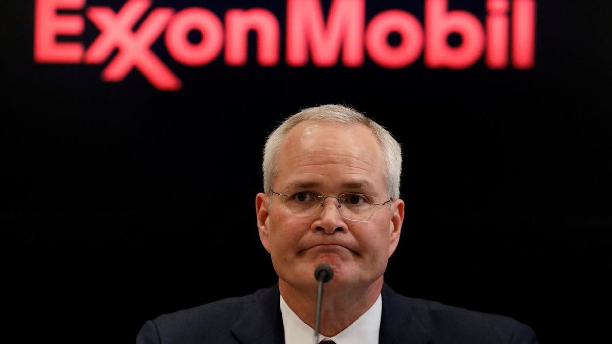 CEO Darren Woods Exxon Mobil