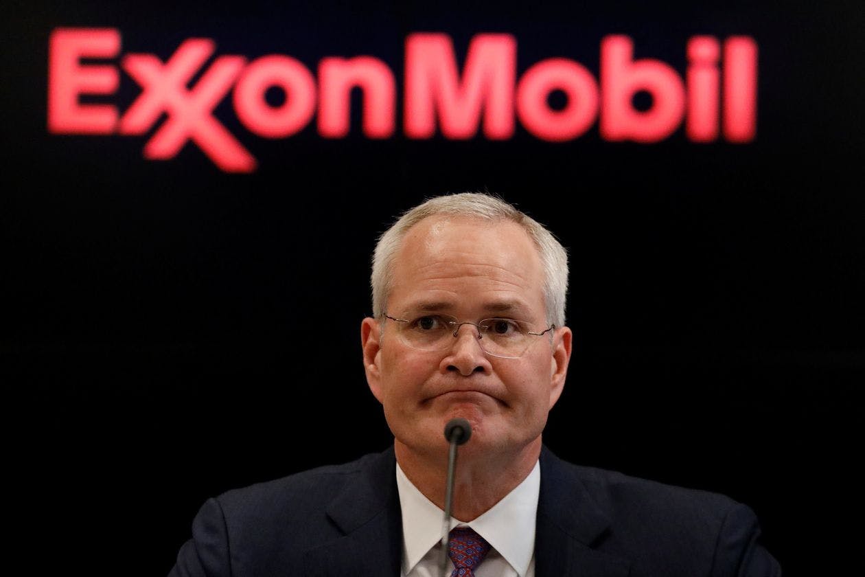 CEO Darren Woods ExxonMobil