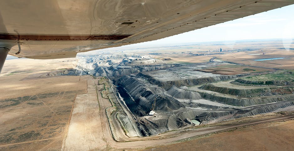 The Black Thunder coal mine in Wyoming is one of the nation's largest sources of coal. Arch Resources, its owner, is moving away from thermal coal production. 