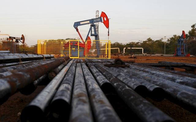 Pumpjacks are seen in Lagunillas, Ciudad Ojeda, in the state of Zulia, Venezuela December 22, 2015.