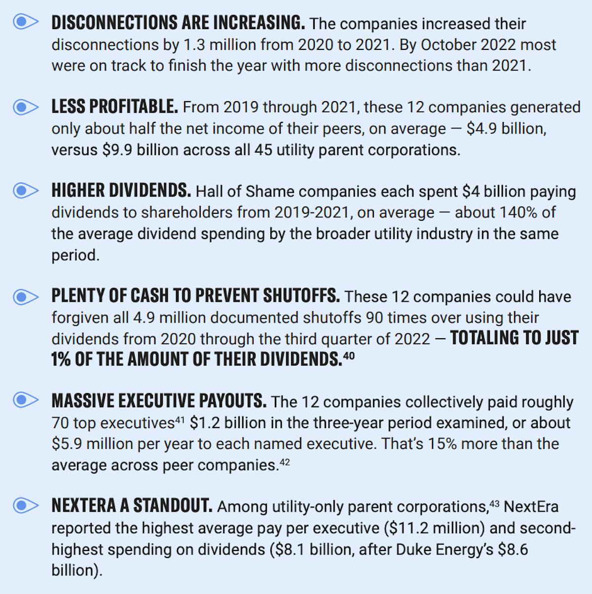 Executive summary of the Powerless in the United States report