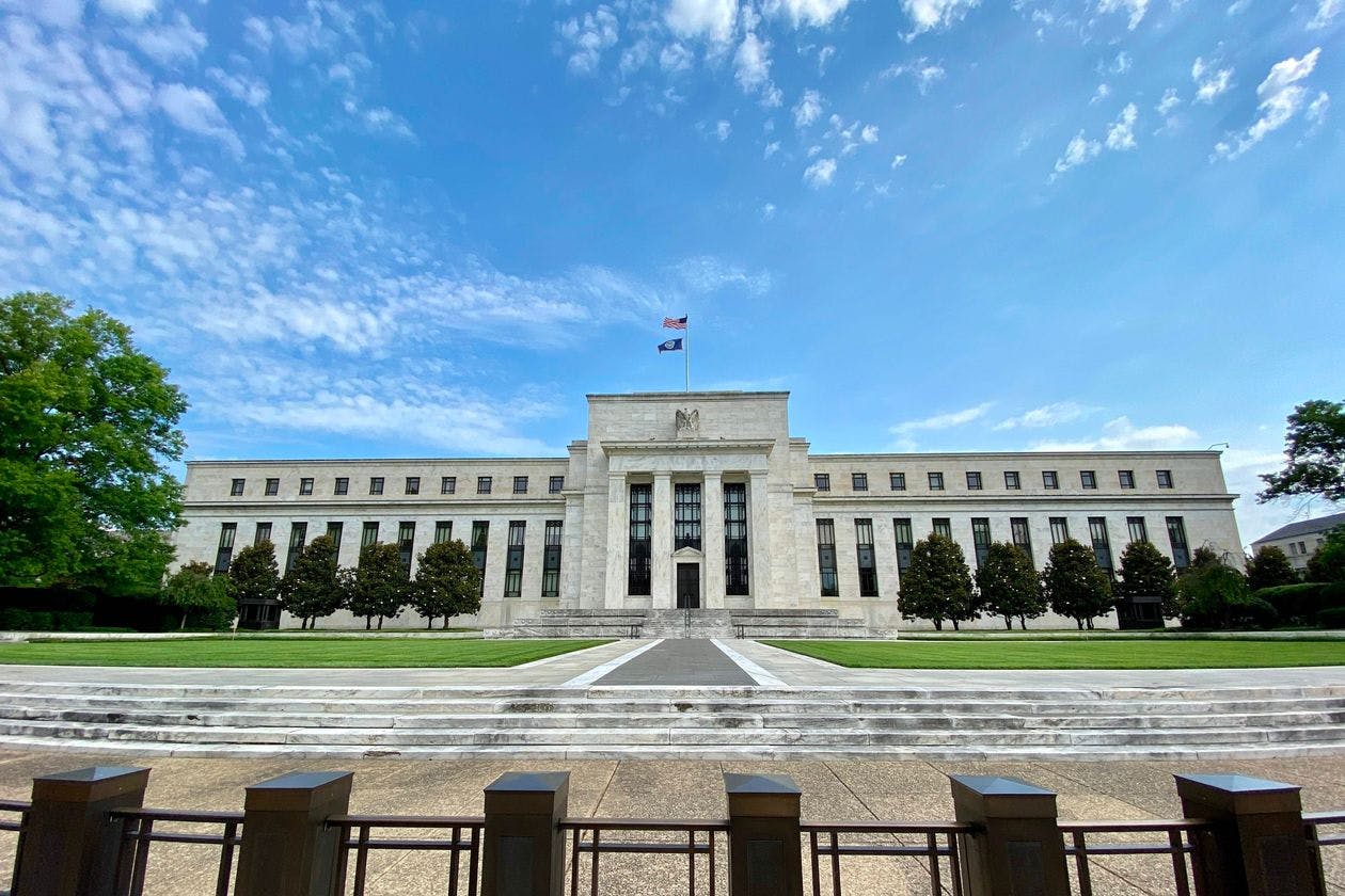 U.S. Federal Reserve building in Washington, D.C.