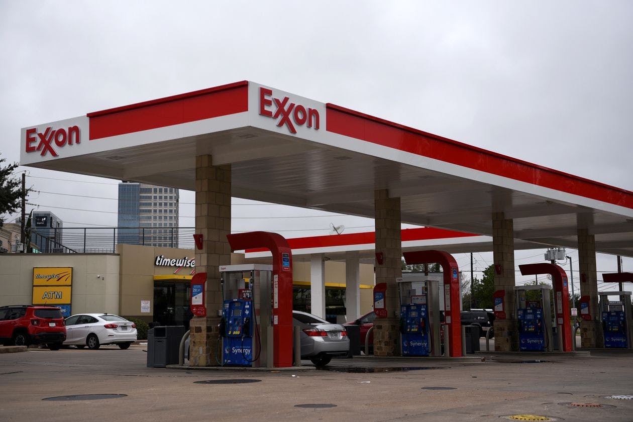Exxon Mobil gas station