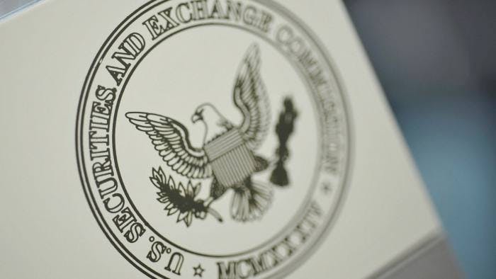 The Securities and Exchange Commission is off to a quick start scrutinizing bailout recipients