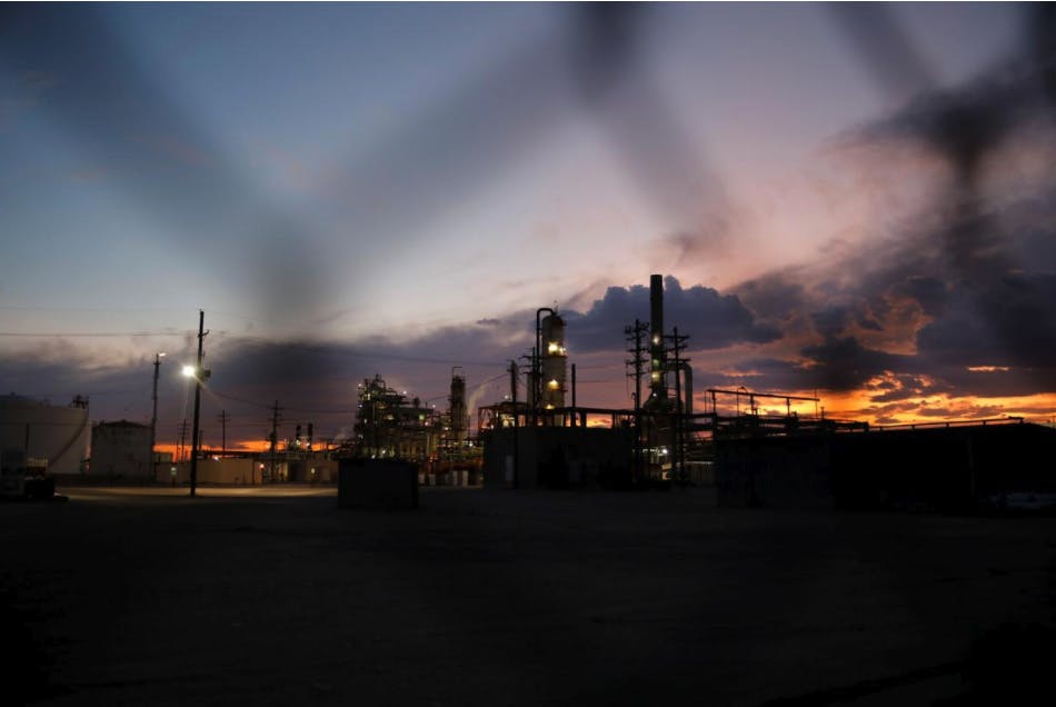 A general view of a refinery in Hobbs, New Mexico, U.S. September 18, 2019.