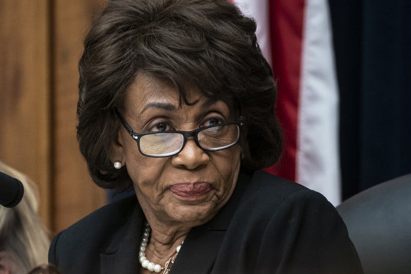 Rep. Maxine Waters chairs the House Financial Services Committee