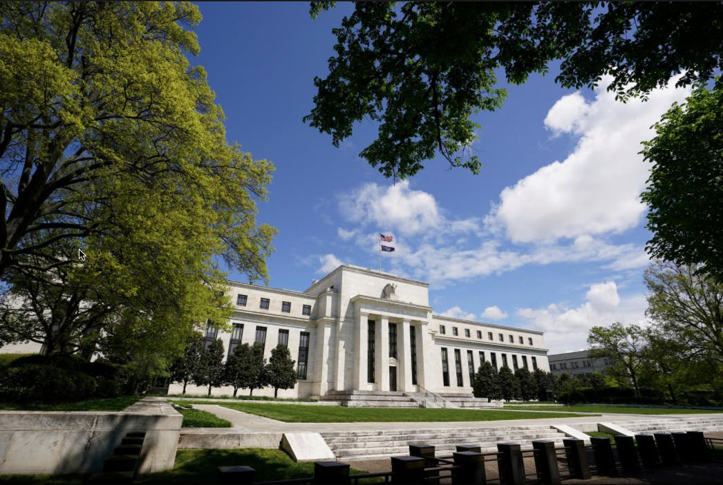 The Federal Reserve building 