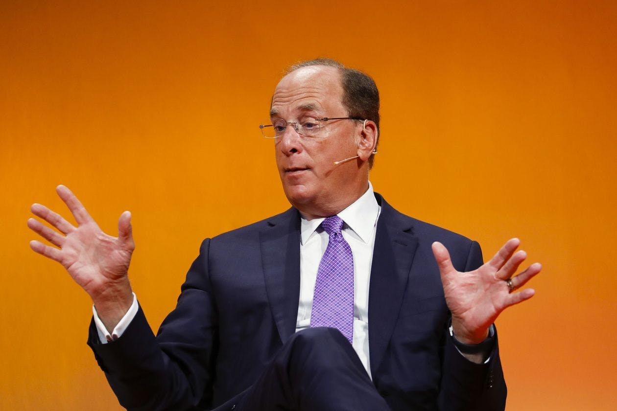 BlackRock CEO Larry Fink 