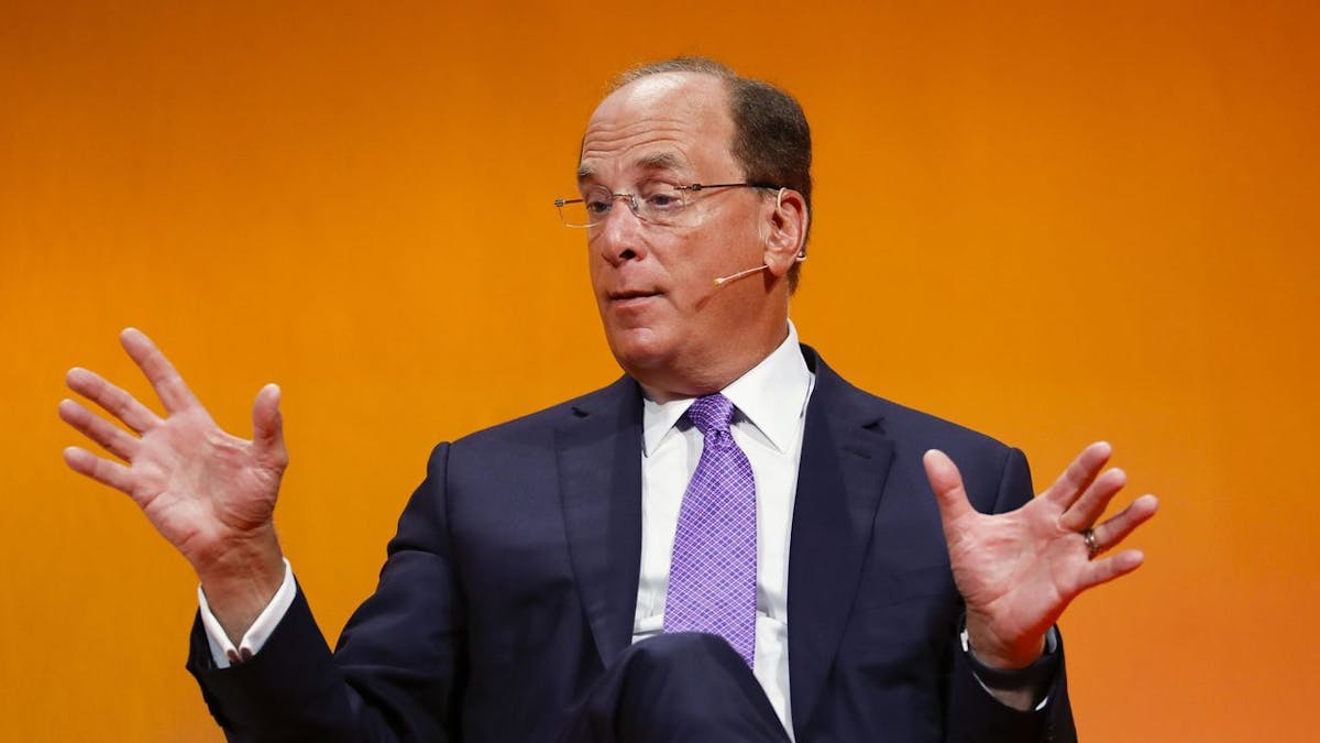 BlackRock CEO Larry Fink 