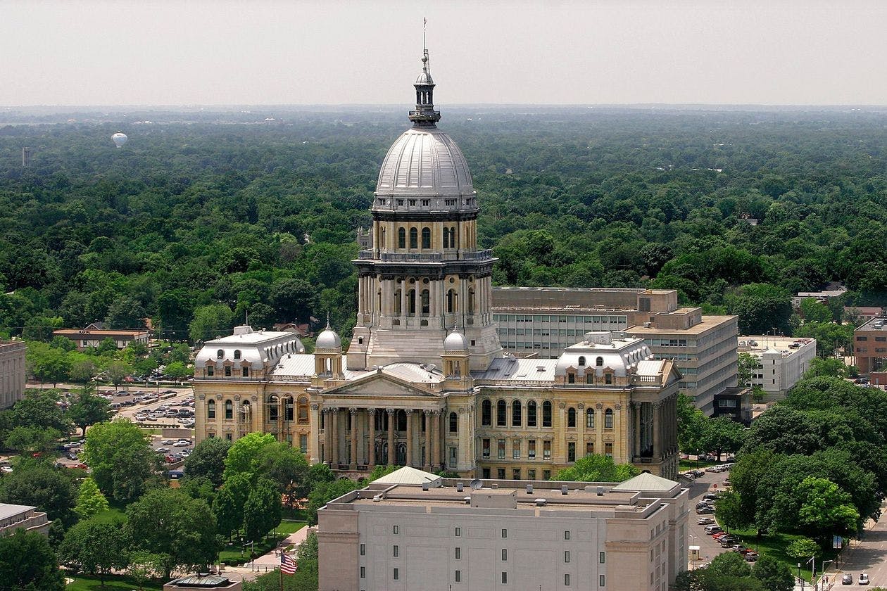 Illinois State Capitol Building in Springfield