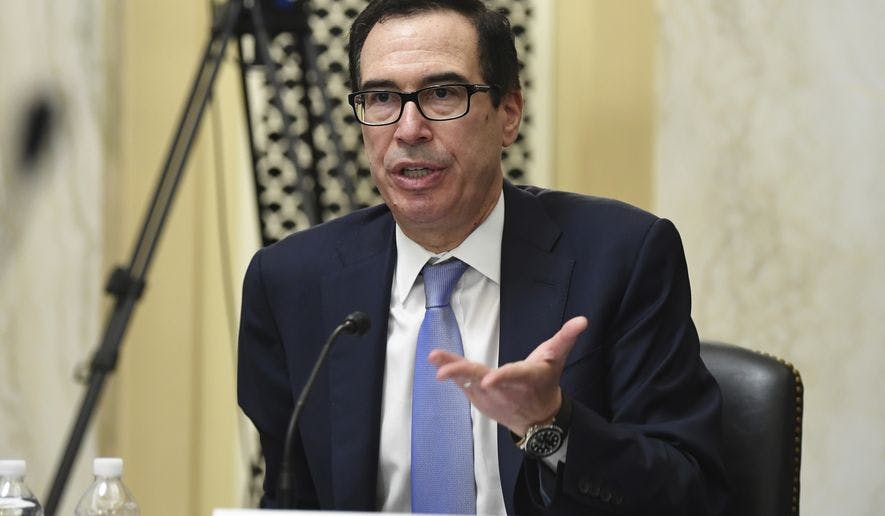 Treasury Secretary Steven Mnuchin had earlier refused to name the companies getting loans that can be forgiven