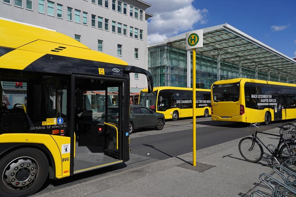 Electric buses in Germany