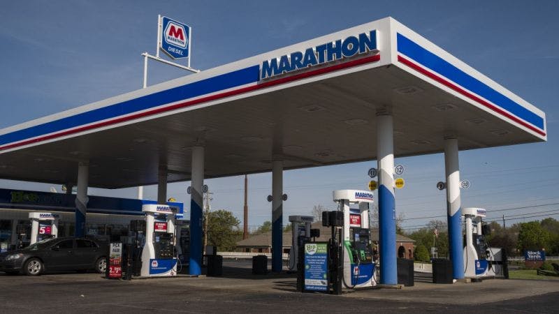 Marathon gas station