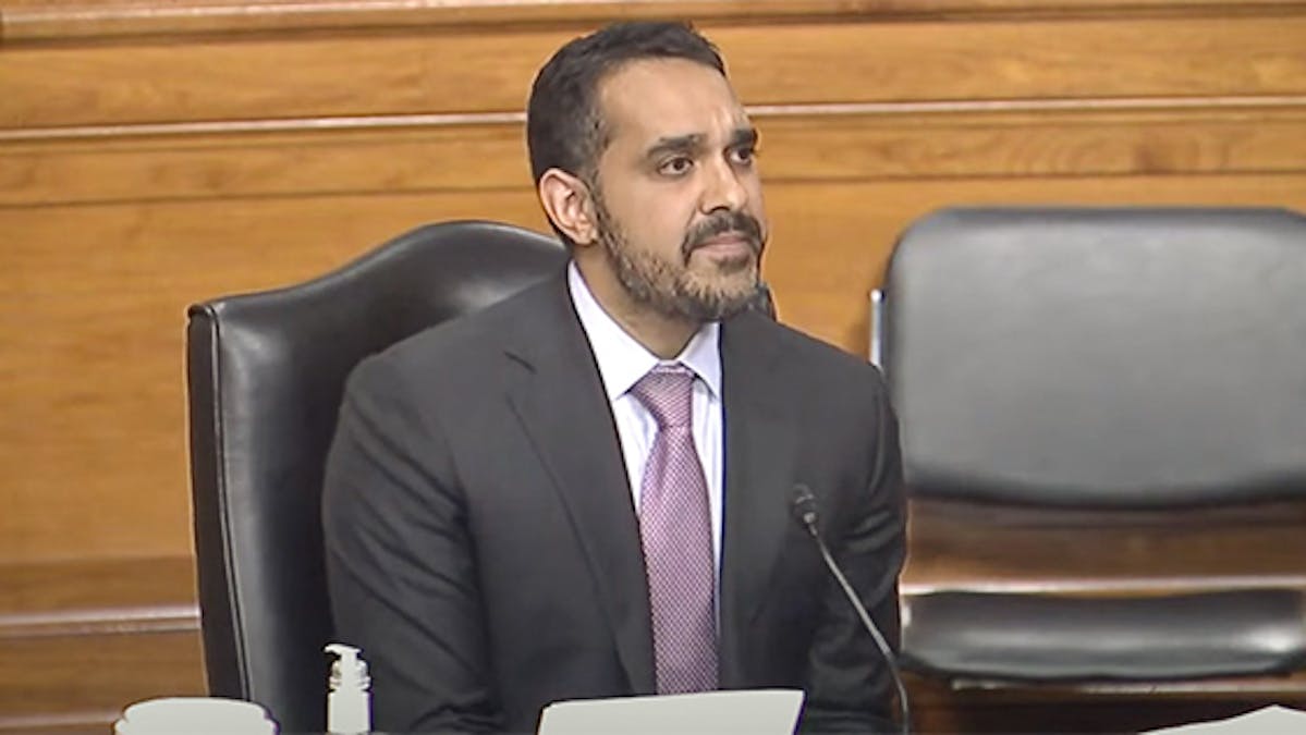 Bharat Ramamurti is a member of the oversight commission charged by Congress to monitor how the Treasury Department and Federal Reserve are managing COVID-19 recovery dollars.