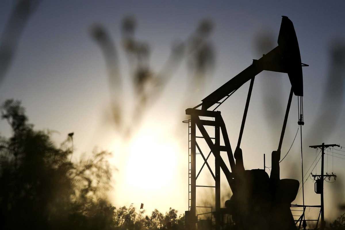 An oil pumpjack outside of Odessa, Texas on Sunday, April 26, 2020.Photo: