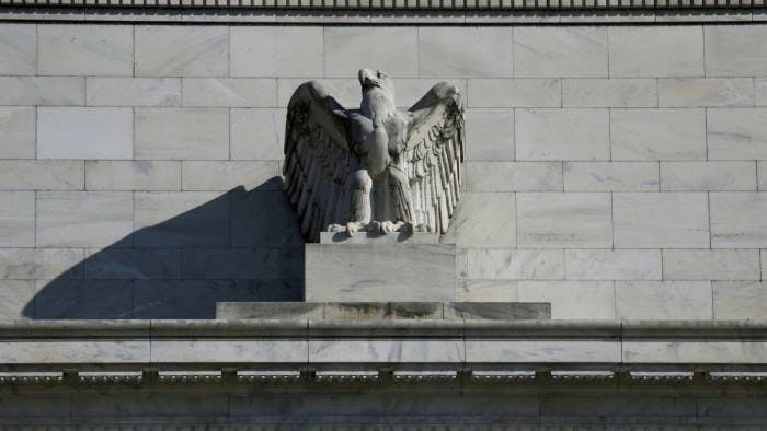 eagle statue Federal Reserve building