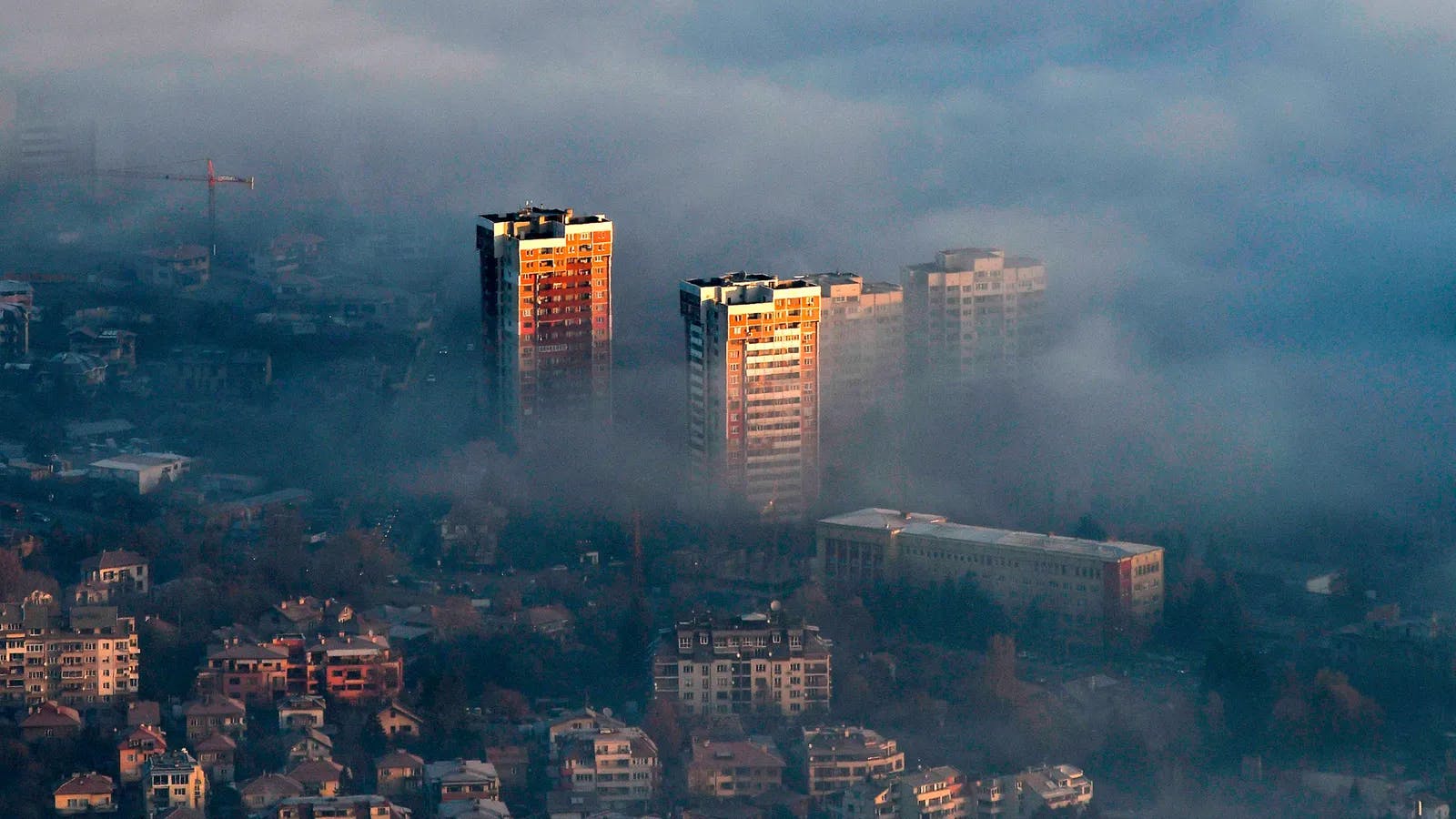 Romania smoke air pollution