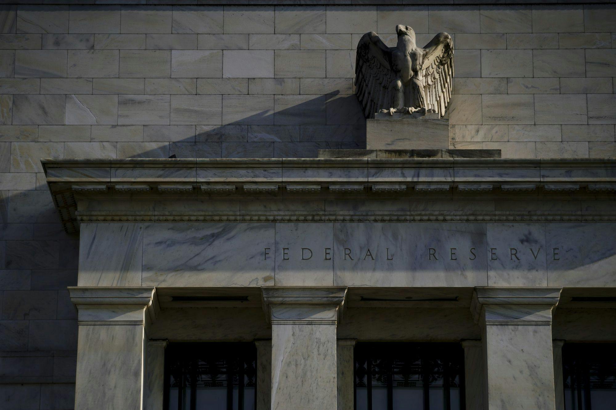 Entrance to the U.S. Federal Reserve building