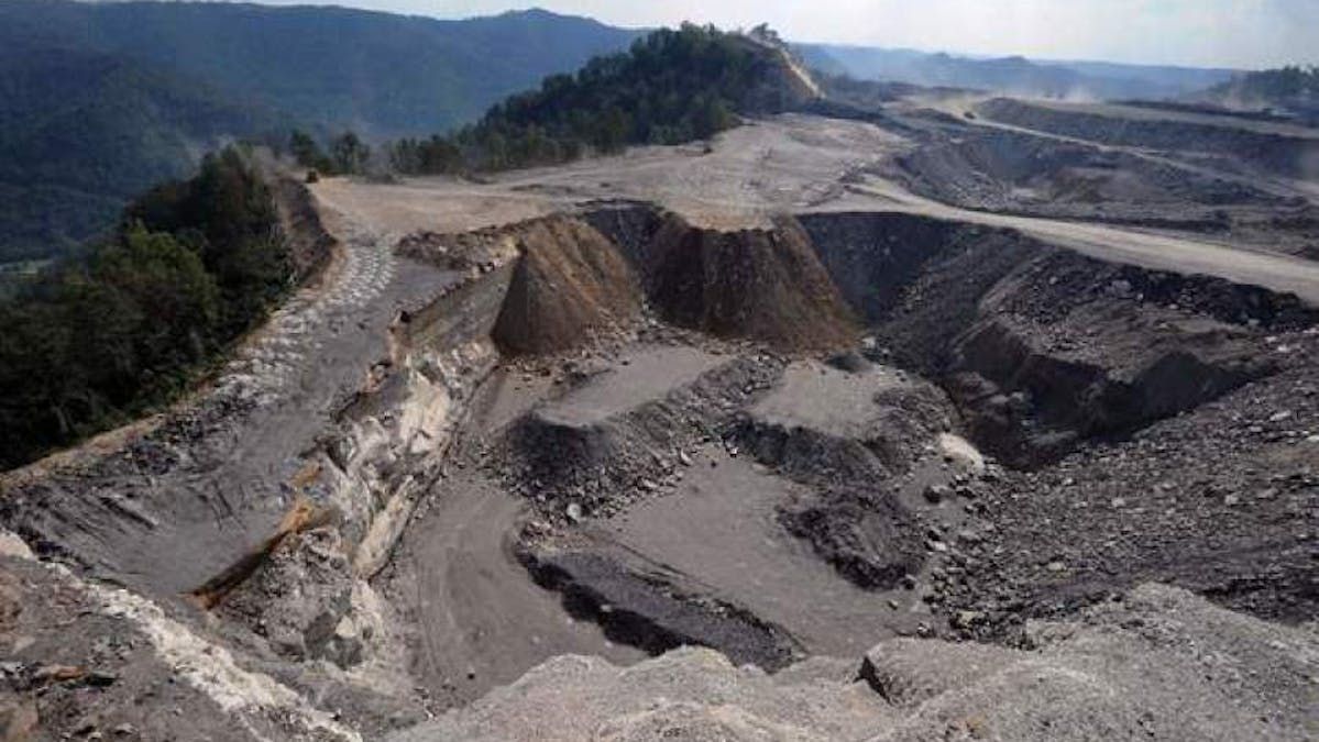 coal mine mountaintop removal West Virginia