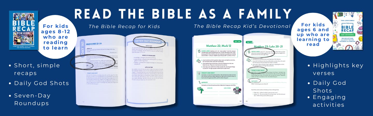 The Bible Recap for Kids vs The Bible Recap Kids' Devotional