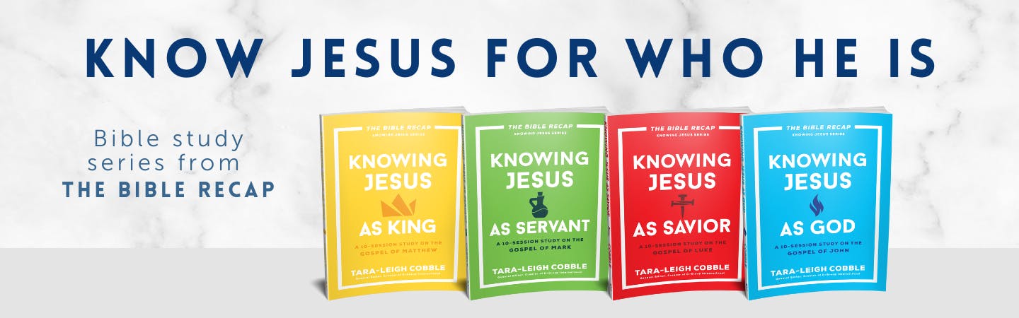 The "Knowing Jesus" Bible study series from The Bible Recap